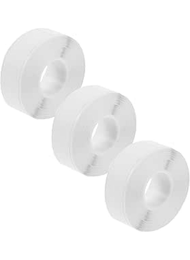 3 Rolls Self Adhesive Thermal Labels Blank Sticker Paper For Jewelry Price Tags - Image 1