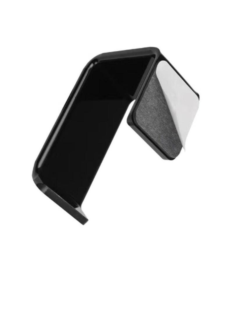 Durable Headphone Stand With Sticker High-Quality Headset Holder Portable Wall Desk Bracket L-Shape  - Image 5