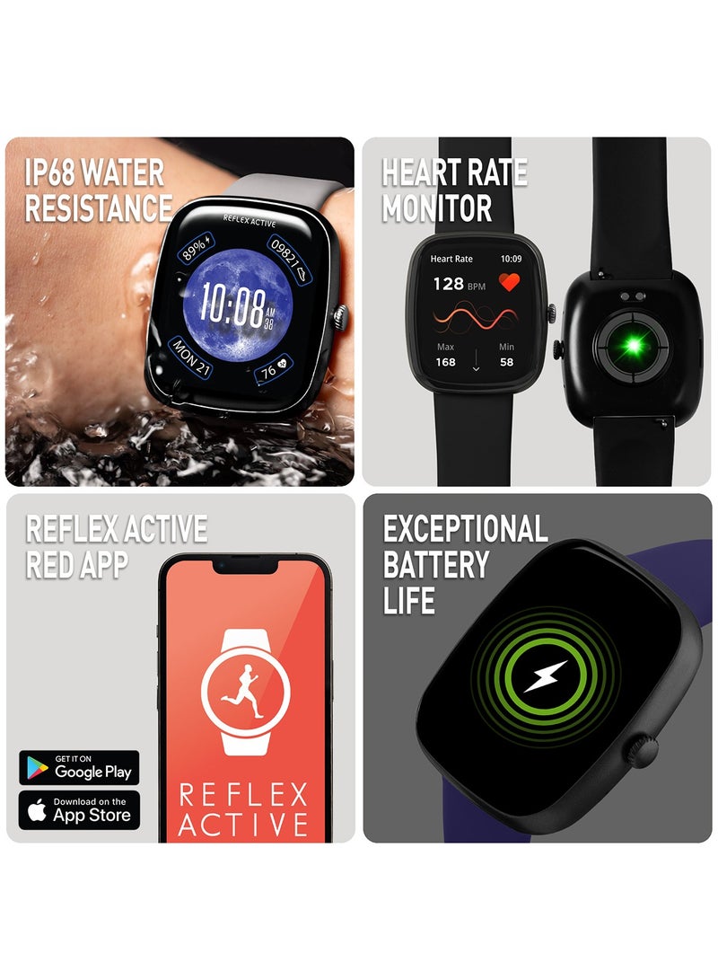 Reflex Active Nexus C 100 Smart Black Calling Watch Interchangeable Set - Image 3