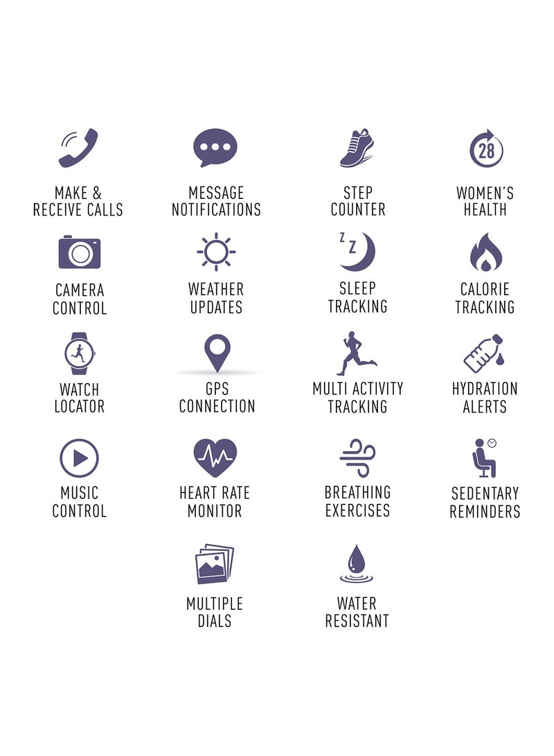 Reflex Active Nexus C 100 Smart Black Calling Watch Interchangeable Set - Image 4