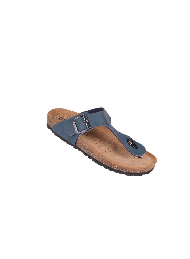 BiOCHIC Biochic Ladies Slim Thong Sandals 012-452 230K-Blue  - Image 1