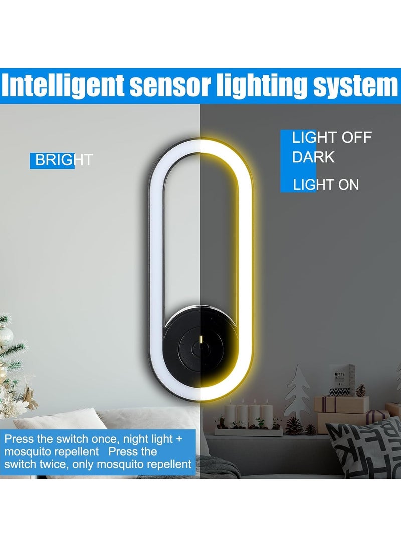 Ultrasonic Electronic Pest Repeller with LED Night Light Non-Toxic Mosquito, Insect, Spider Killer for Home Office Use - Image 4