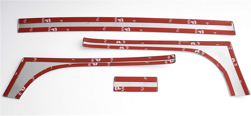 DEMULAX 4pcs Stainless Steel Interior Dash Trim for Renault Dacia - Image 3