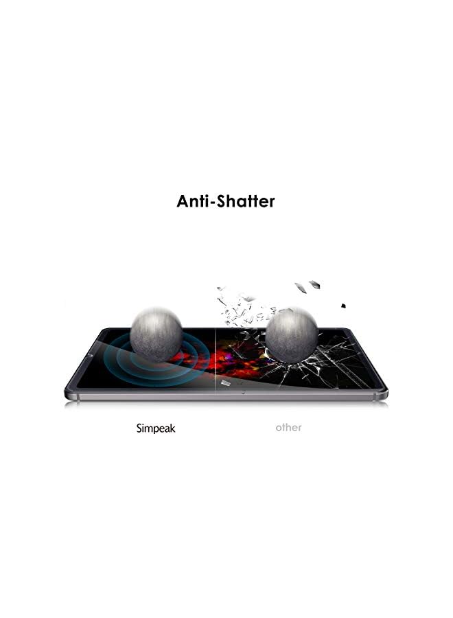 AWH 2 Pack Screen Protector Compatible with Samsung Galaxy Tab S6 Lite 10.4, Tempered Glass Screen Protectors Replacement for Samsung Tab S6 Lite 10.4, Film clear [9H Hardness][Bubble Free] - Image 5