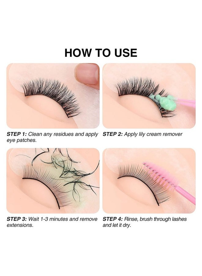 LASHVIEW - LASHVIEW Eyelash Extension Remover Cream, Light Aloe Flavor Cream,Eyelash Adhesive Remover, Professional Eyelash Extensions Remover for Salon,5g - Image 1