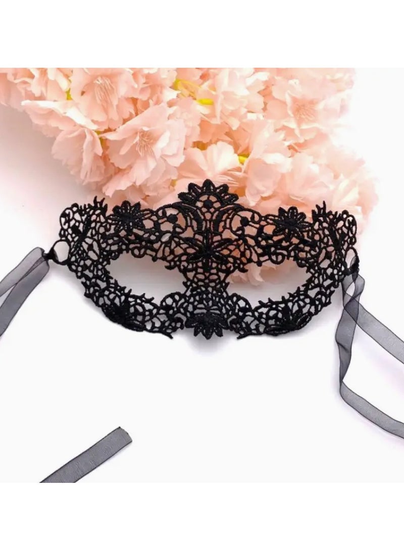black eye mask, vintage eye mask, carnival supplies, masquerade accessories, polyester mask, lace mask, party performance mask, theater costume, photography prop  Suggested Product Titles Elegant Black Eye Mask for Carnival and Masquerade High-Quality Black Eye Mask for Parties and Theatrical Performances Stylish Black Eye Mask for Costumes and Events Comfortable Vintage Black Mask for Photography and Home Decor  - Image 1