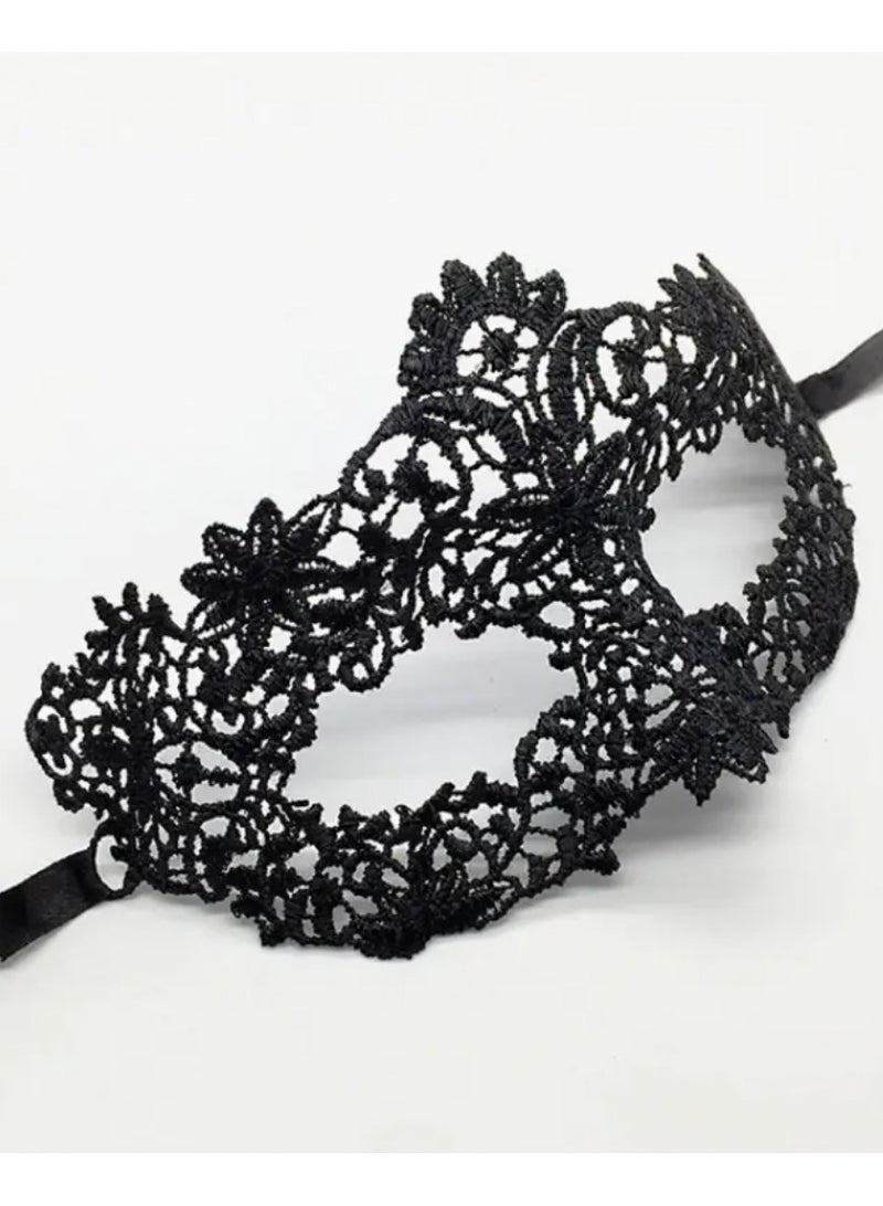 black eye mask, vintage eye mask, carnival supplies, masquerade accessories, polyester mask, lace mask, party performance mask, theater costume, photography prop  Suggested Product Titles Elegant Black Eye Mask for Carnival and Masquerade High-Quality Black Eye Mask for Parties and Theatrical Performances Stylish Black Eye Mask for Costumes and Events Comfortable Vintage Black Mask for Photography and Home Decor  - Image 3