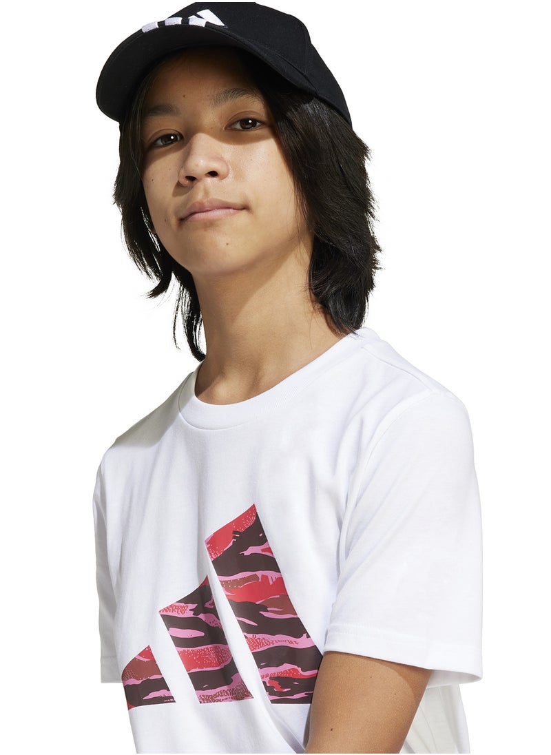 Adidas Youth Camo Graphic T-Shirt  - Image 4