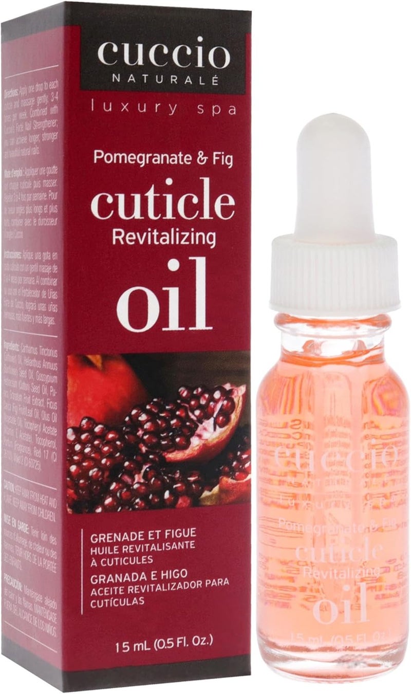 Cuccio Naturale Pomegranate & Fig Cuticle Revitalizing Oil - 15ml - Image 3