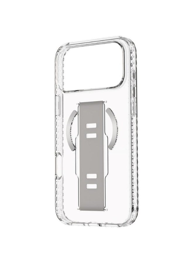 جريب 2 يو غطاء خلفي شفاف مع ماج سيف لهاتف آيفون 17 برو ماكس