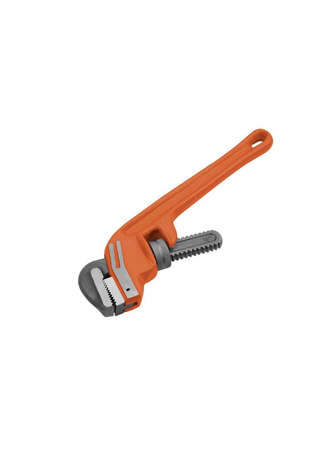 WOKIN Wokin Pipe Wrench 8 Off Set Mobile Jaw, Orange, Black 