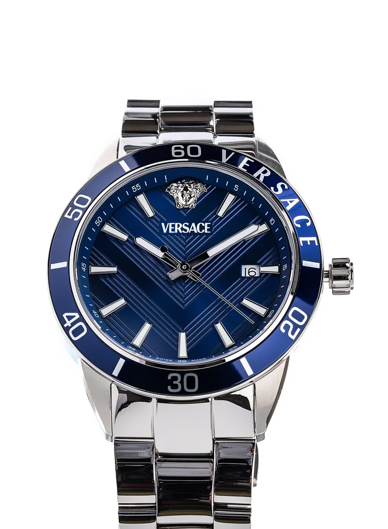 VERSACE Greca Urban Quartz Blue Dial Watch