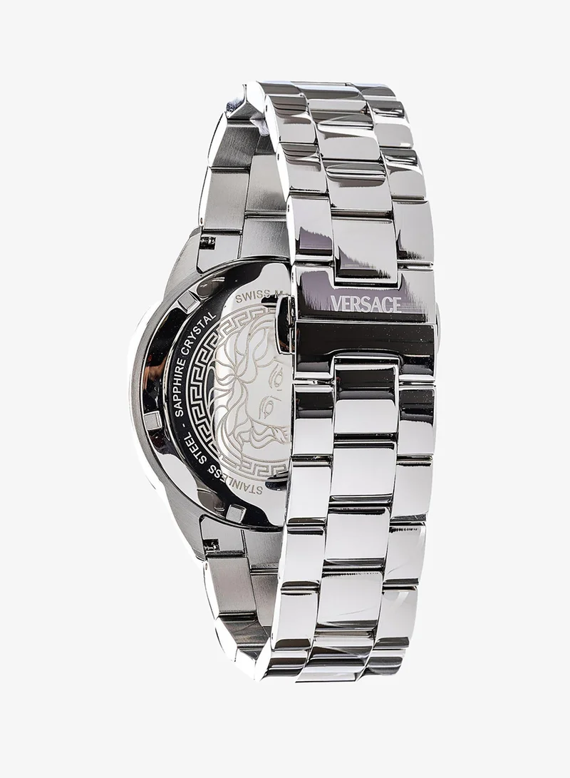 Versace  Greca Urban Quartz Blue Dial Watch for Men | Best Price UAE