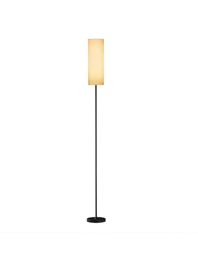 zentora Modern Floor Lamp for Living Room & Bedroom, Minimalist Standing Pole Lamp, 3 Color Temperatures (Warm/Neutral/Cool), Black Finish, Tall Lamp with Lampshade & Foot Switch - Image 2