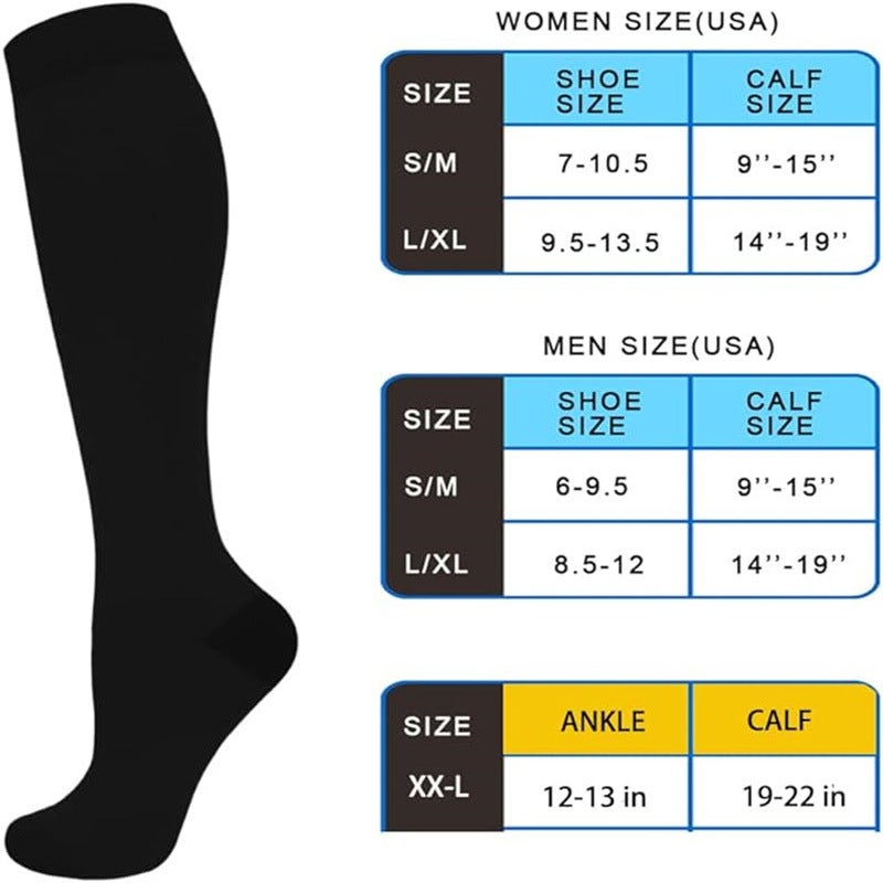 Compression Socks Sports Compression Socks Compression Socks Sports Elastic Socks Stockings Suit - Image 3
