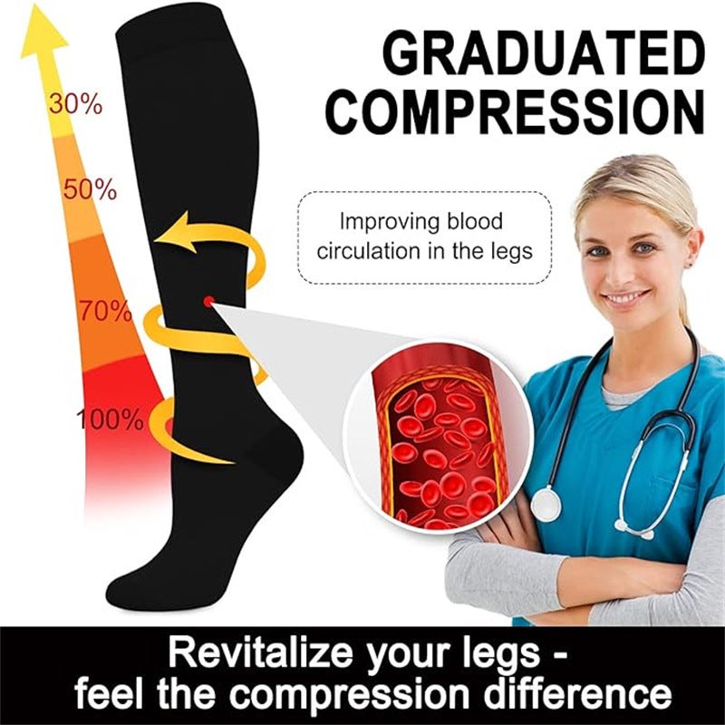 Compression Socks Sports Compression Socks Compression Socks Sports Elastic Socks Stockings Suit - Image 4