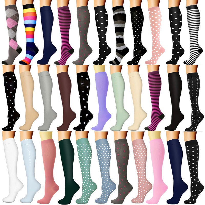 Compression Socks Sports Compression Socks Compression Socks Sports Elastic Socks Stockings Suit - Image 2