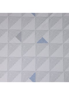 Home Box Malta Pixel Printed Cotton King Flat Sheet 260 x 240 cm  - Image 5