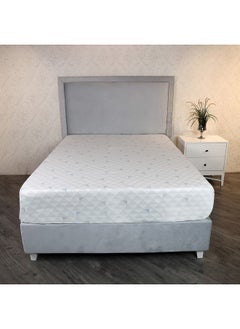 Home Box Malta Pixel Printed Cotton King Flat Sheet 260 x 240 cm  - Image 1