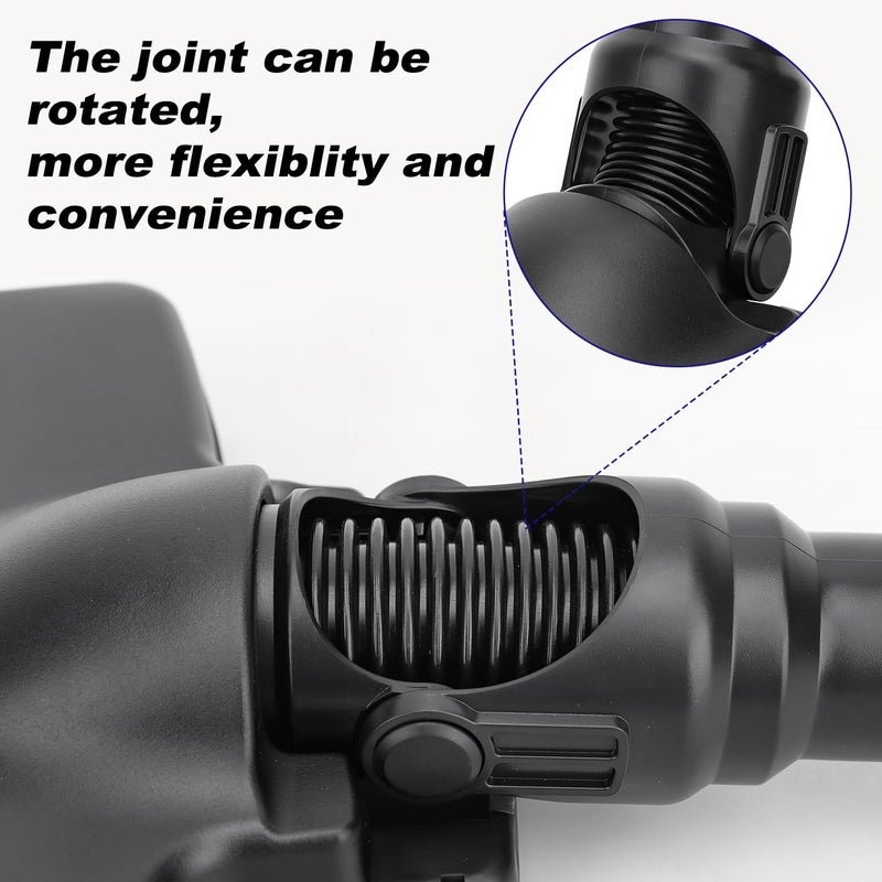 JoaSinc 1 1/4" 32mm Vacuum Floor Brush Head Replacement Compatible with Shop Vac Univesal Vacuum Cleaner Brush Head Attachment Kit Tool for Wet Floor,Tile,Carpet - Image 3