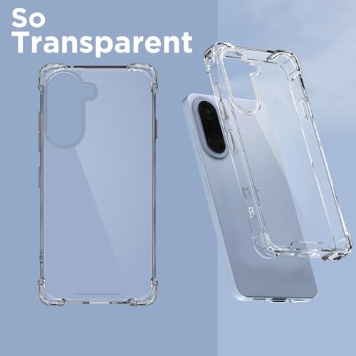 Pikkme Back Cover for OnePlus Nord Ce 5 5G PC + TPU Clear Transparent Raised Edges Shockproof Protective Phone Bumper Case(Transparent) - Image 2