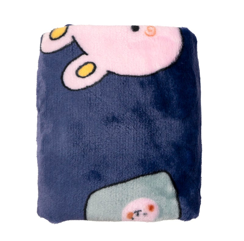 Uber World Newborn Baby Blanket with Hood/Infant AC Blanket/Baby Wrapper/Flannel Baby Blanket for 0-9 Months (70x70cm) Pack of 1 - Image 4