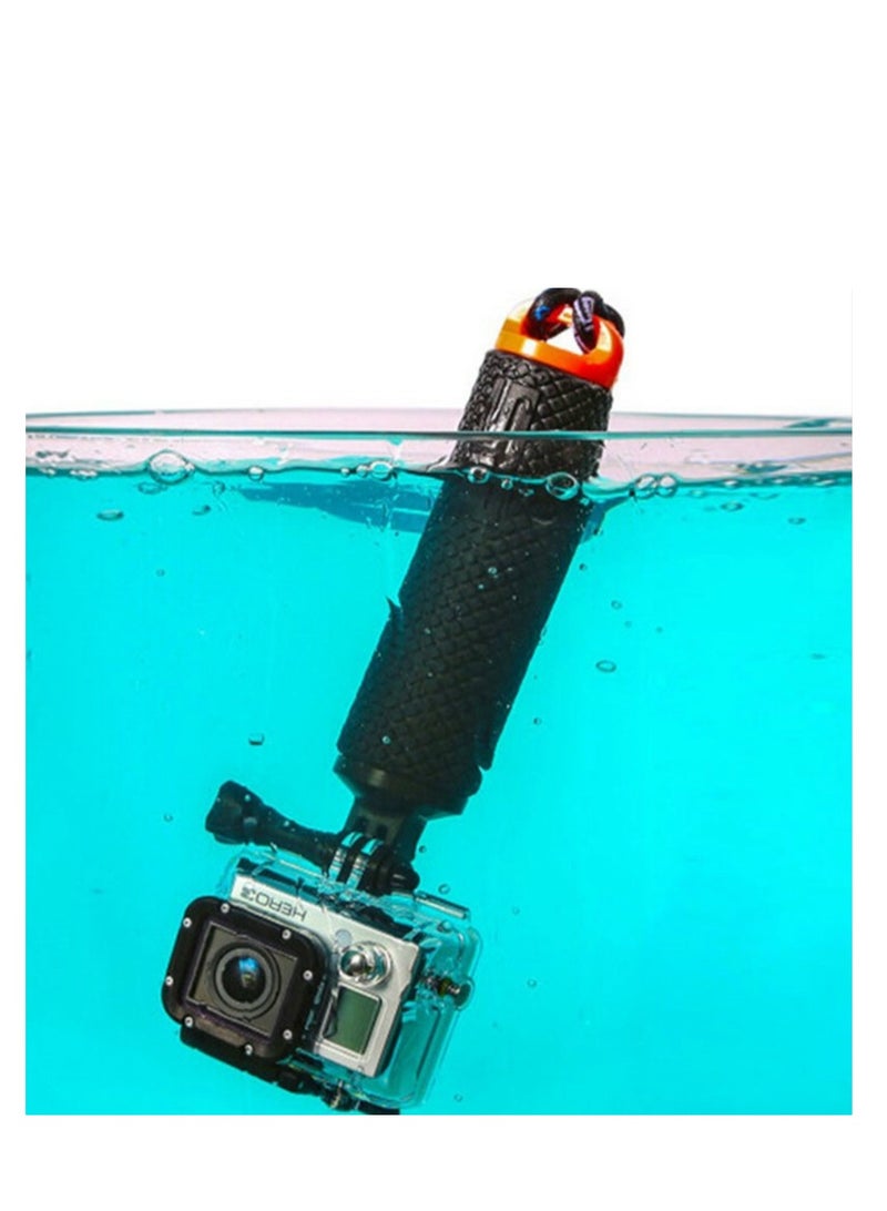 AROAQ Waterproof Monopod Floating Han, Underwater Diving Selfie Stick Pole, Camera Handler & Handle Mount Accessories Kit for Water Sport and Action Camera - Image 2