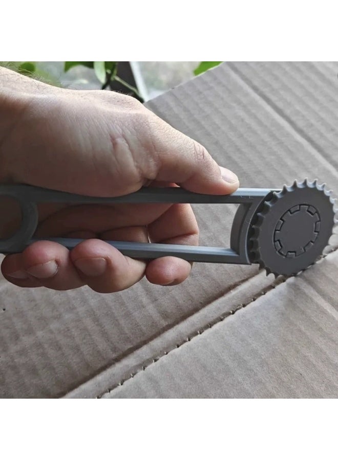 Cardboard box puncher, household cardboard box puncher, punching tool (mixed color) - Image 2