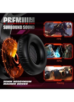 Odaban F2 RGB Gaming Headset 7.1 Surround Sound, Mic & LED Light Noise Cancelling Microphone Over Ear MULTI-PLATFORM COMPATIBLE - pzsku/Z0D7CC9671A6221661855Z/45/_/1720362003/08d16ebe-7b0d-4c42-a24f-33e94392d06c