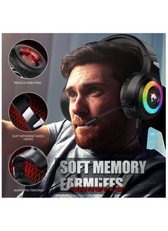 Odaban F2 RGB Gaming Headset 7.1 Surround Sound, Mic & LED Light Noise Cancelling Microphone Over Ear MULTI-PLATFORM COMPATIBLE - pzsku/Z0D7CC9671A6221661855Z/45/_/1720362023/6ffb30b3-2d29-4d8b-910b-2cb6592a2350