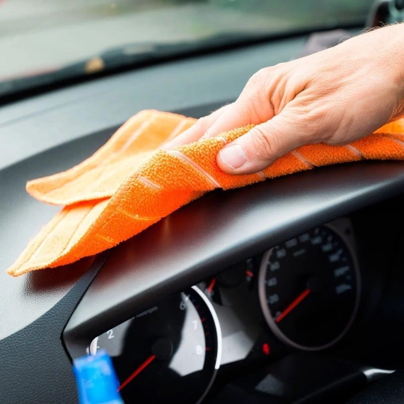 N Treck NTreck Car Dashboard Polish & Leather Conditioner - 950 ml | Polish for Interior Plastic, Leather, Vinyl & Rubber | Protection from UV Rays & Non-Greasy Formula with Pleasant Fragrance - Image 4