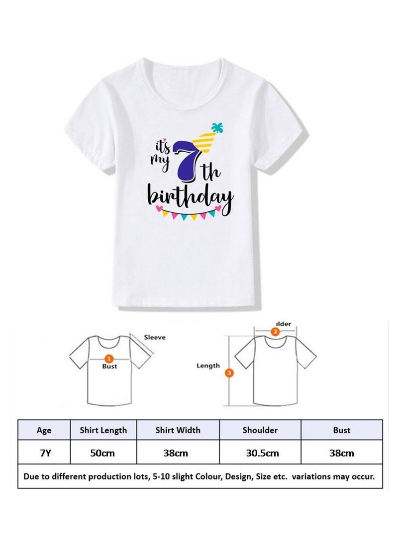 We Happy Its My Birthday Boys and Girls Party Costume T-shirt  - Image 2