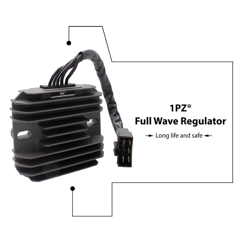 1PZ VR5-R01 Regulator Rectifier Voltage for Suzuki GSXR 600 97-05 GSXR 750 96-05 GSXR 1000 01-04 GSX1300R Hayabusa 99-07 VL1500 Intrude 98-04 LT-F500F Quadrunner 98-99 - Image 5
