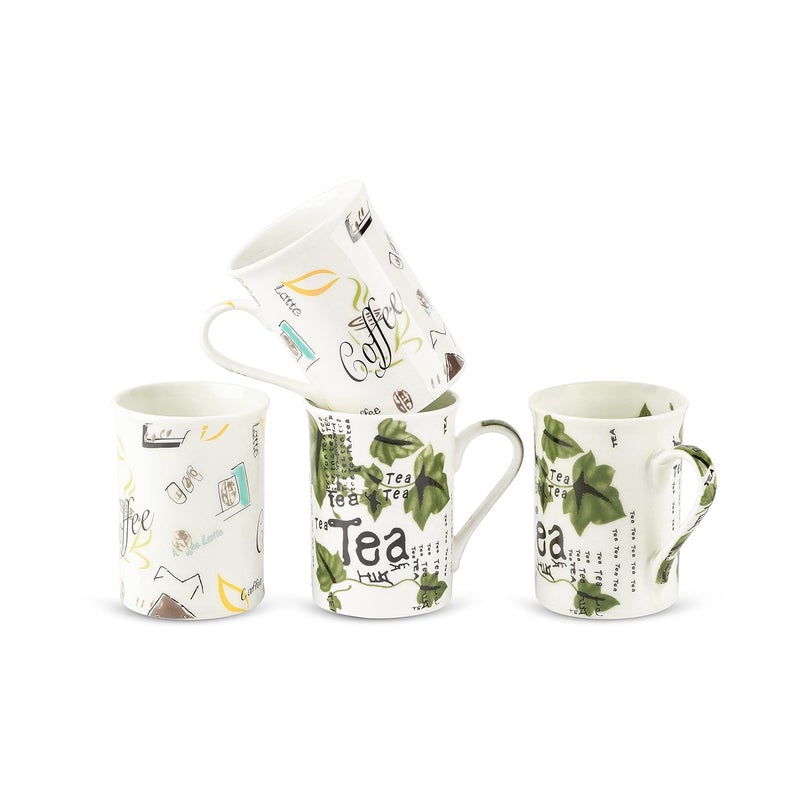 Dandy lines England by DATA Dandy Lines Panama Tea and Coffee Design Mug 90107 Pack of 4 - Image 2