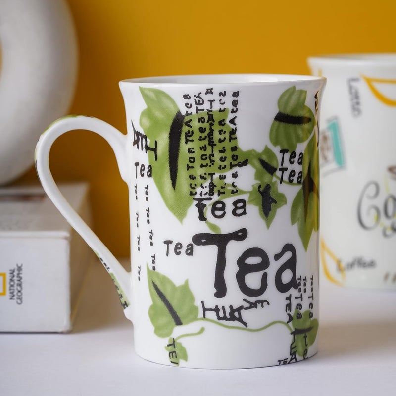 Dandy lines England by DATA Dandy Lines Panama Tea and Coffee Design Mug 90107 Pack of 4 - Image 3