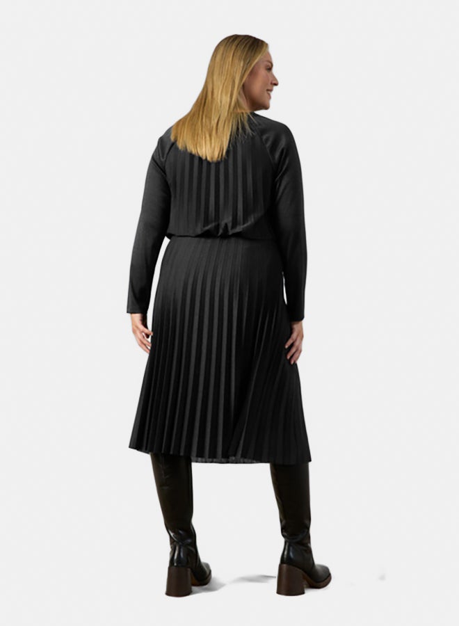 GERRY WEBER Pleated Skirt With A Glitter Effect  - Image 3