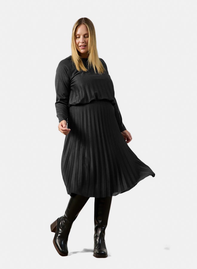 GERRY WEBER Pleated Skirt With A Glitter Effect  - Image 2