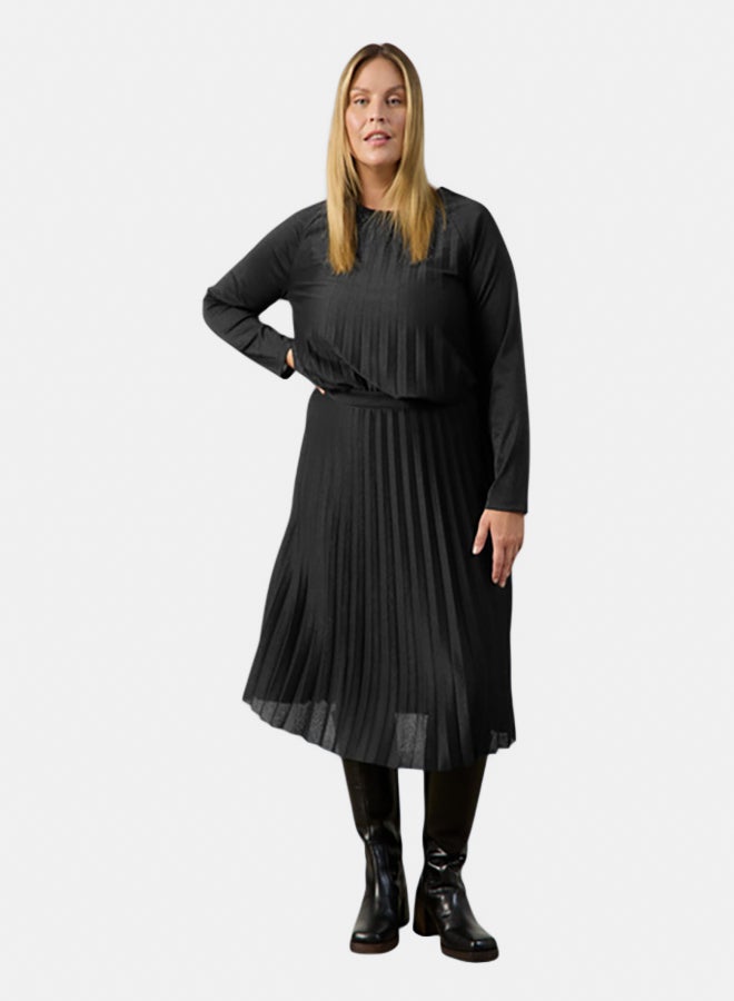 GERRY WEBER Pleated Skirt With A Glitter Effect  - Image 1