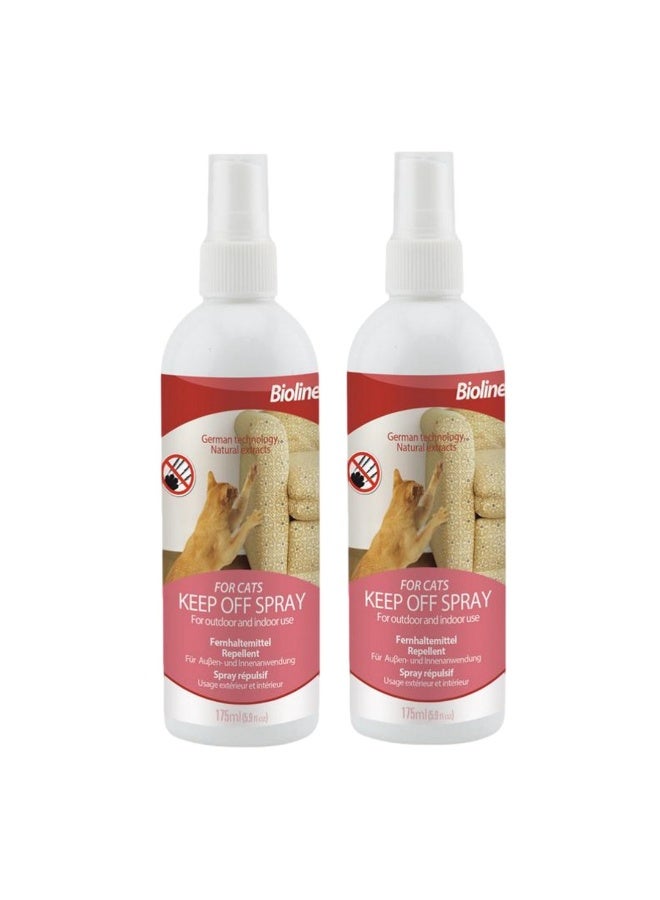 بايولاين بخاخ بيولاين كيب أوف للقطط (عبوة من قطعتين) - Image 1
