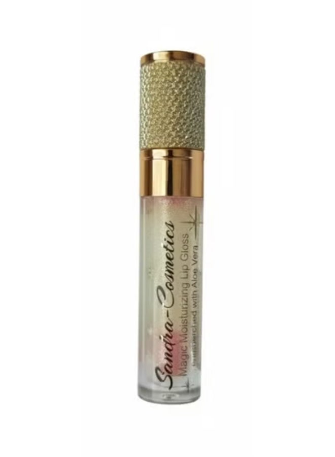 Magic Moisturizing Lip Gloss Long Lasting With Aloe Vera - No.4