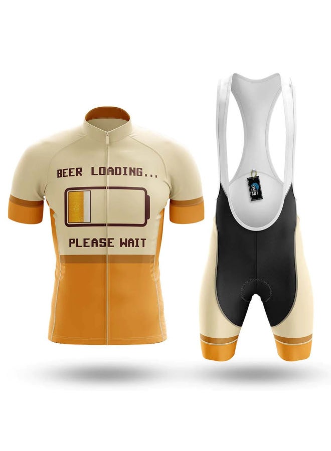 Short Sleeve Cycling Clothing Suit Summer Motorcycle Mountain Bike Riding Equipment Quick Dry Breathable