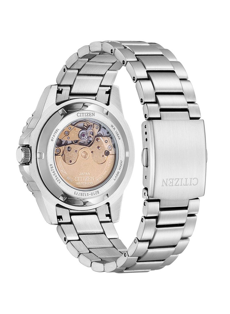 Citizen Men NJ0170-83Z Automatic Stainless Steel Watch 43mm Yellow - Image 3