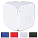 Neewer Neewer 24x24 inch/60x60 cm Photo Studio Shooting Tent Light Cube Diffusion Soft Box Kit with 4 Colors Backdrops (Red - Image 2