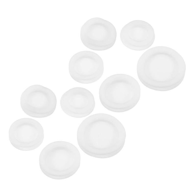 White Rubber Stoppers Plugs For Piggy Bank Coin Bank Hole Sealing - Image 2
