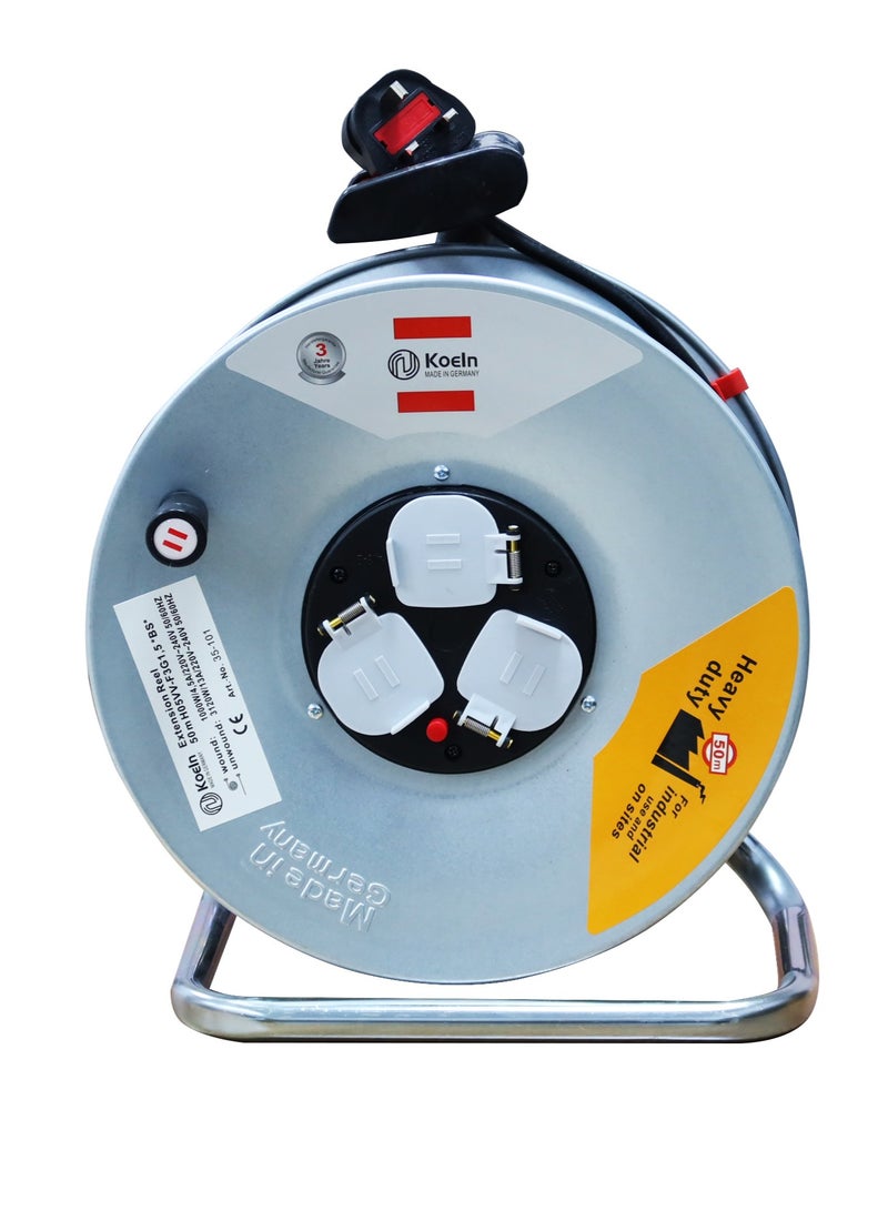 Koeln 50-Meter German Power Cable from Koeln - Image 1