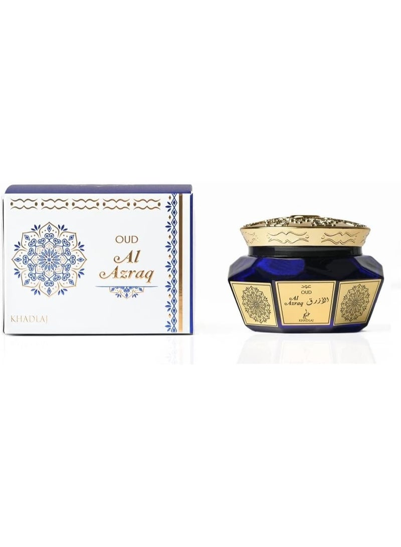 KHADLAJ Oud Al Azrak – Premium Incense (Bakhoor) 40g - Image 2