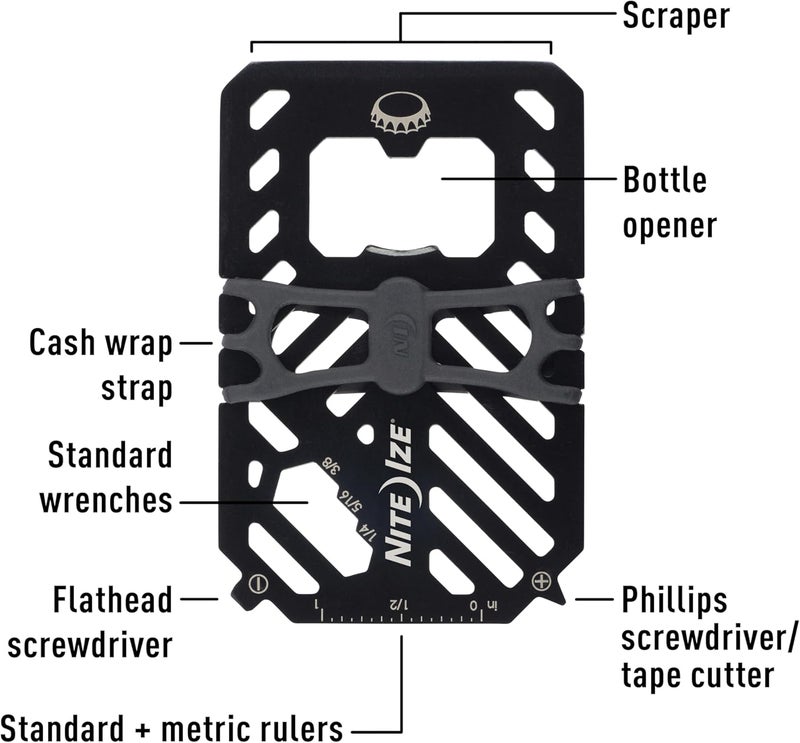 NITE IZE FMT2-01-R7 Financial Tool V2 - Black - Image 3