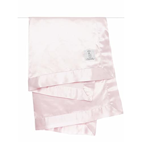Little Giraffe Baby Blanket - Velvet Soft Blanket with Satin Trim - Baby Stroller Blanket - Newborn Baby Essentials & Baby Gifts - 29x35" - Pink - Image 2