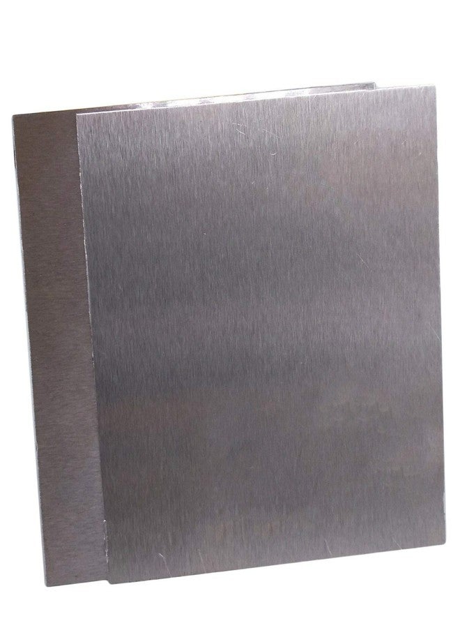 Yodaoke 2pcs Magnesium Alloy Sheet AZ31B Plate Silver 1 x 100 x 100mm - Image 1