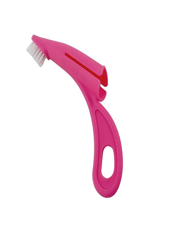 Naroote Dog Toothbrush, Tooth Brushing Kit for Dog Teeth Cleaning - Dental Care for Puppies, Cats & Small Pets, Nylon Remove Ergonomic Dog Finger Toothbrush (Red) - Image 1